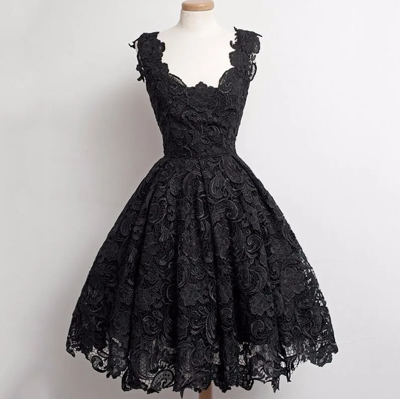 2019 Vintage Women's Short Lace Evening Dresses Sleeveless Plus Size Formal Ladies Party Dress Tea Length Real Evening Gown
2019 Vintage Women's Short Lace Evening Dresses Sleeveless Plus Size Formal Ladies Party Dress Tea Length Real Evening Gown