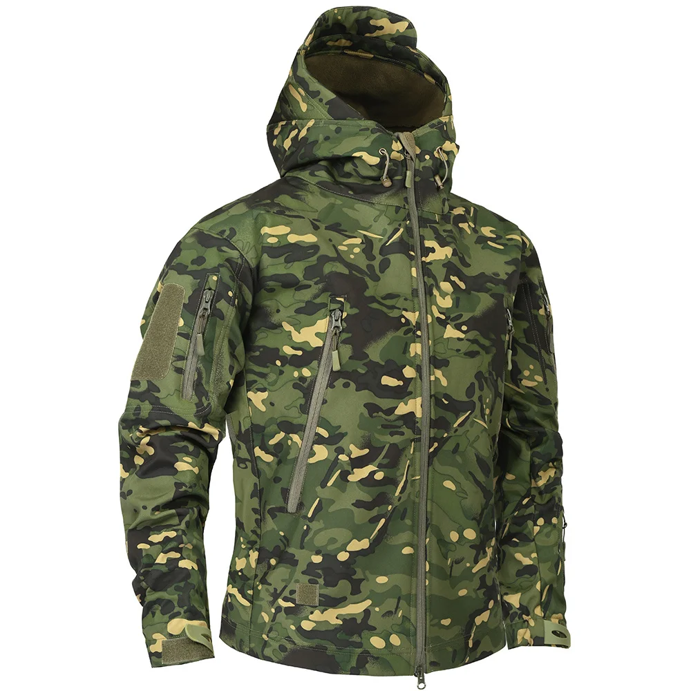 2022 Brand Clothing Autumn Men's Military Camouflage Fleece Jacket Army Tactical Clothing Multicam Male Camouflage Windbreakers
2022 Brand Clothing Autumn Men's Military Camouflage Fleece Jacket Army Tactical Clothing Multicam Male Camouflage Windbreakers