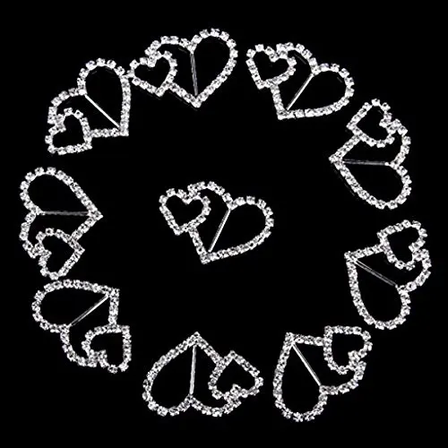 2018 New Arrival Sale Bags 20pcs/set Stunning Silver Heart Rhinestone Buckle Slider Ribbon Slide Diamante Outside Size: 30*40mm
2018 New Arrival Sale Bags 20pcs/set Stunning Silver Heart Rhinestone Buckle Slider Ribbon Slide Diamante Outside Size: 30*40mm