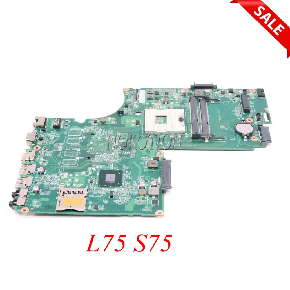 NOKOTION A000243940 DA0BD5MB8D0 материнская плата для ноутбука Toshiba Satellite L75 S75 HM77 UMA DDR3 основная плата полностью протестирована
NOKOTION A000243940 DA0BD5MB8D0 материнская плата для ноутбука Toshiba Satellite L75 S75 HM77 UMA DDR3 основная плата полностью протестирована