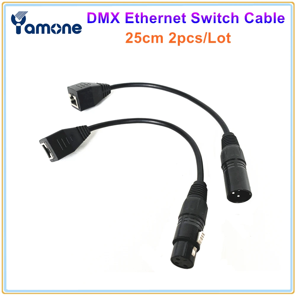 2 шт./лот 25 см кабель коммутатора Интернет Ethernet DMX с 3-контактным металлическим разъемом XLR и сетевым интерфейсом порт для сценического освеще...
2 шт./лот 25 см кабель коммутатора Интернет Ethernet DMX с 3-контактным металлическим разъемом XLR и сетевым интерфейсом порт для сценического освеще...
