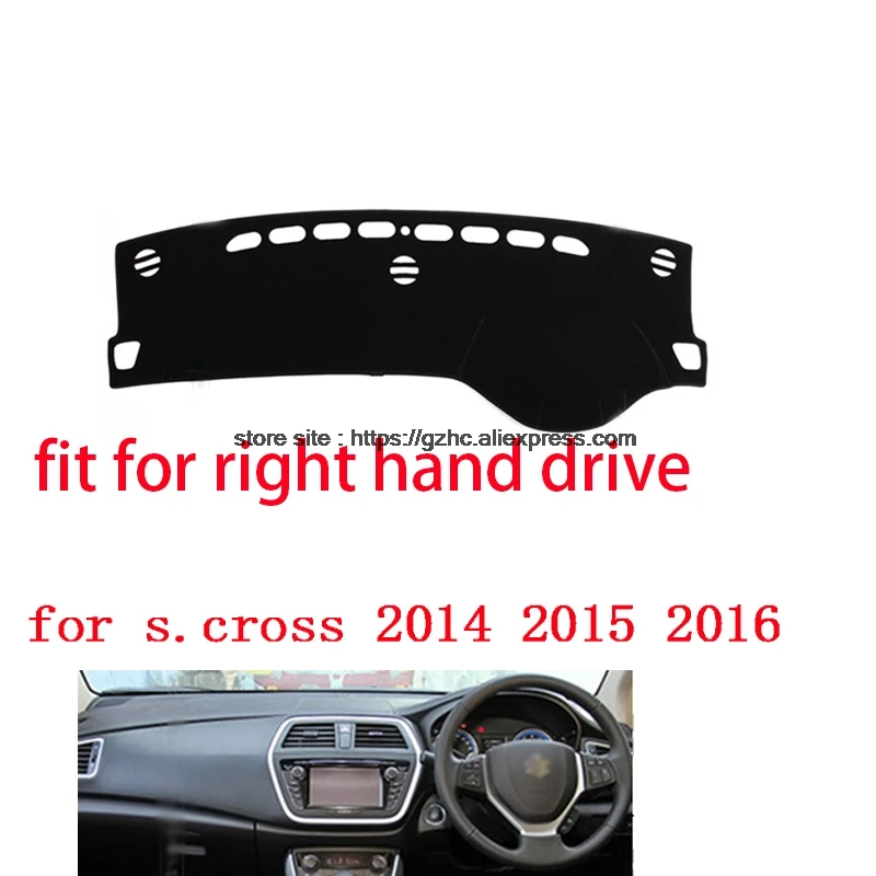 StplrgeCP For Suzuki S.cross double layer Car Dashboard Cover Avoid Light Pad Instrument Platform Dash Board Cover Sticker
StplrgeCP For Suzuki S.cross double layer Car Dashboard Cover Avoid Light Pad Instrument Platform Dash Board Cover Sticker