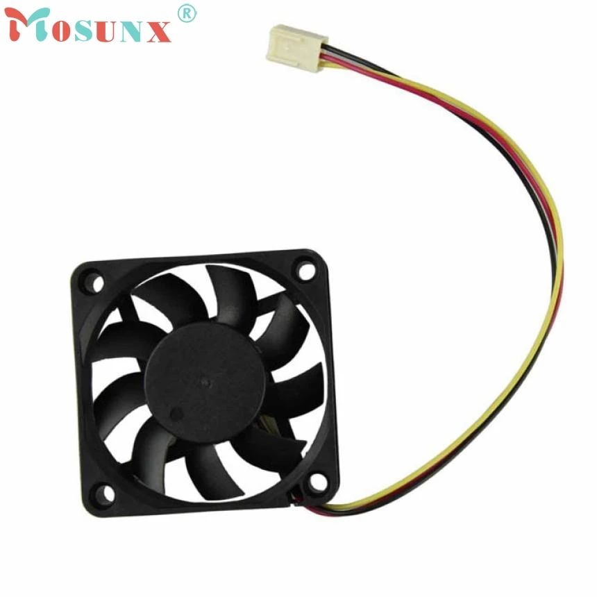 60 мм PC Вентилятор охлаждения процессора 12v 3 Pin корпус компьютера охладитель тихий