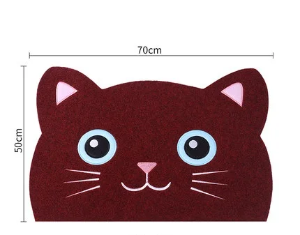 Drop ship semicircle Shape Cat Cartoon Floor Mat Anti-slip Floor Kitchen Carpet Rugs Tatami Toilet Tapete Rug Porch Doormat
Drop ship semicircle Shape Cat Cartoon Floor Mat Anti-slip Floor Kitchen Carpet Rugs Tatami Toilet Tapete Rug Porch Doormat