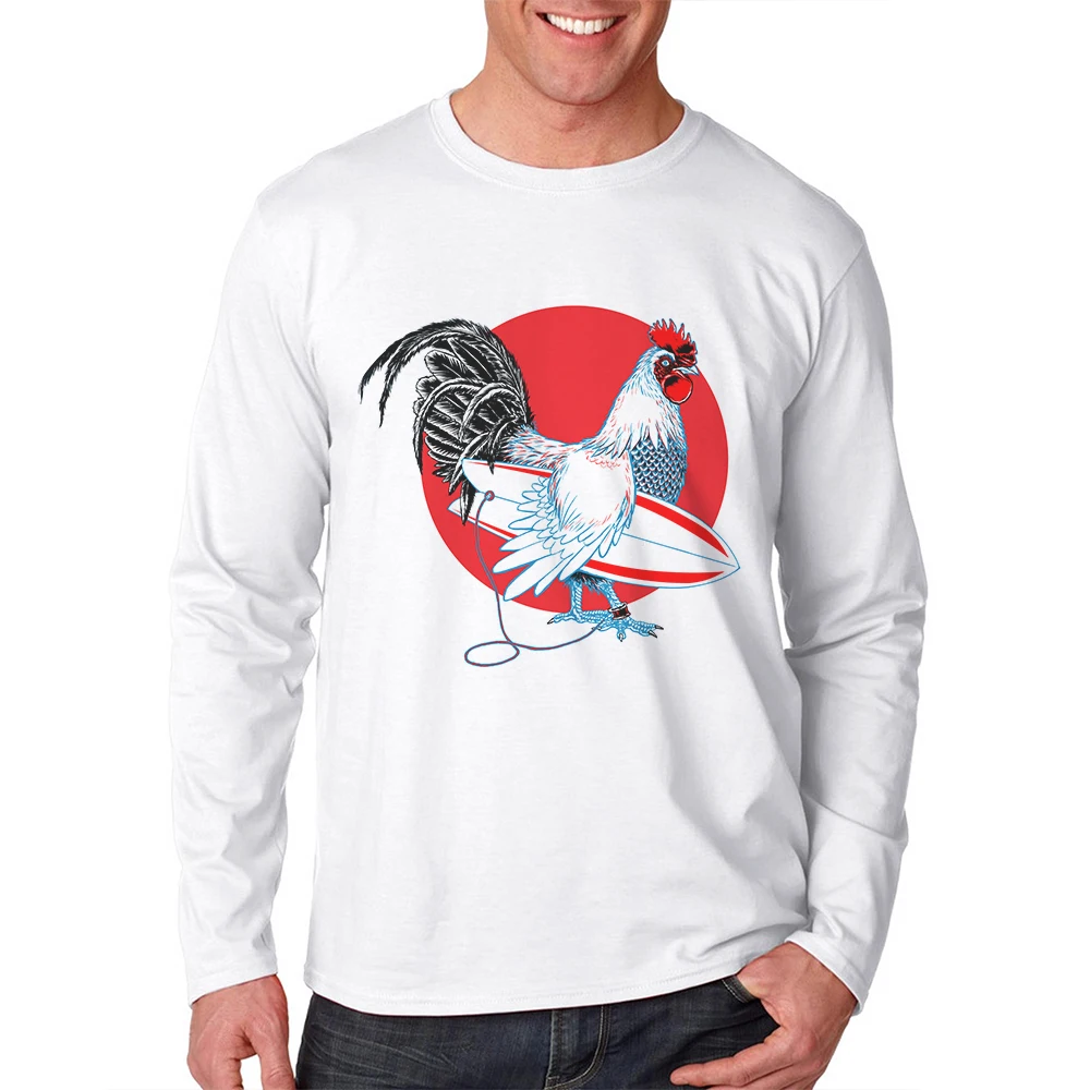 Ment Shirt 2019 New Arrival Cotton Long Sleeve O Neck Tops Tshirts Original Chicken Printing Mens Tees Camisetas Hombre Verano
Ment Shirt 2019 New Arrival Cotton Long Sleeve O Neck Tops Tshirts Original Chicken Printing Mens Tees Camisetas Hombre Verano