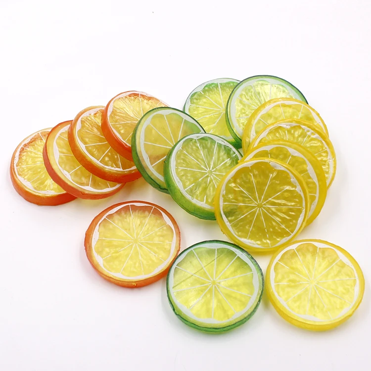 New (10 Pcs/lot) Mini Simulation Lemon Slices Super Small Plastic Fake Artificial Fruit Model Party Kitchen Wedding Decoration
New (10 Pcs/lot) Mini Simulation Lemon Slices Super Small Plastic Fake Artificial Fruit Model Party Kitchen Wedding Decoration