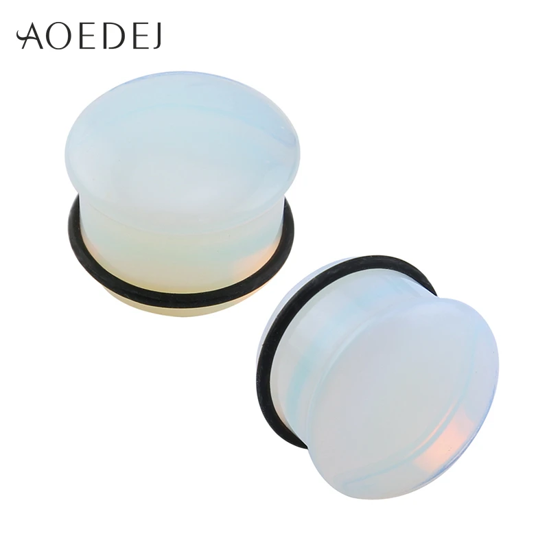 AOEDEJ 4-18mm Opal Stone Ear Stretchers Plugs and Tunnels With O-Ring Ear Plug Piercing Tunnels In The Ears Flare Ear Gauges Kit
AOEDEJ 4-18mm Opal Stone Ear Stretchers Plugs and Tunnels With O-Ring Ear Plug Piercing Tunnels In The Ears Flare Ear Gauges Kit