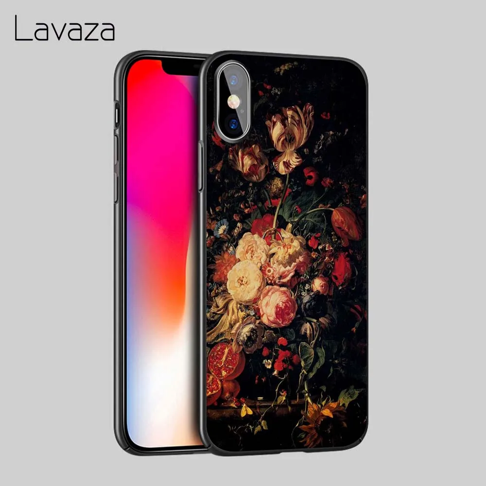 Lavaza Классический Цветочный Мягкий ТПУ чехол для Apple iPhone 6 6S 7 8 Plus 5 5S SE X XS MAX XR