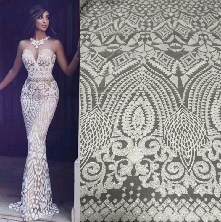 multi color Sequin Lace Fabric 4.5*1.35meters 2017 African Lace fabric with Sequins High Quality white Sequin Fabric for dresses
multi color Sequin Lace Fabric 4.5*1.35meters 2017 African Lace fabric with Sequins High Quality white Sequin Fabric for dresses