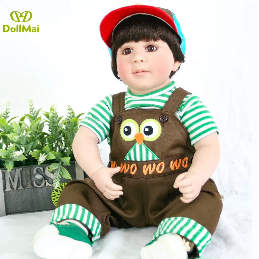 DollMai Exquisite 24 Inch Reborn Dolls 60 cm Silicone Soft Realistic Princess Girl Baby Doll boy reborn toddler Doll Kid Gifts
DollMai Exquisite 24 Inch Reborn Dolls 60 cm Silicone Soft Realistic Princess Girl Baby Doll boy reborn toddler Doll Kid Gifts