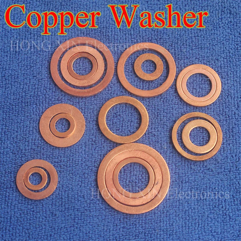 50Pcs DIN7603 M5 M6 M8 M10 M12 M14 Copper Sealing Washer For Boat Crush Washer Flat Seal Ring Fitting
50Pcs DIN7603 M5 M6 M8 M10 M12 M14 Copper Sealing Washer For Boat Crush Washer Flat Seal Ring Fitting
