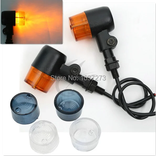 Motorcycle LED Metal Round Stalk Turn Signals Light For Dual Sport Cruiser Cafe Racer Chopper CB GS Custom For Honda Kawasaki
Motorcycle LED Metal Round Stalk Turn Signals Light For Dual Sport Cruiser Cafe Racer Chopper CB GS Custom For Honda Kawasaki