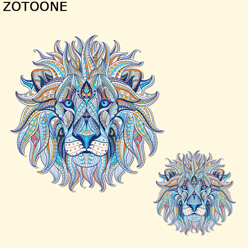 ZOTOONE DIY Lion Iron Patches for Clothes A-level Washable Iron On Heat Transfers for Clothes Patches T-shirt Dresses Applique C
ZOTOONE DIY Lion Iron Patches for Clothes A-level Washable Iron On Heat Transfers for Clothes Patches T-shirt Dresses Applique C