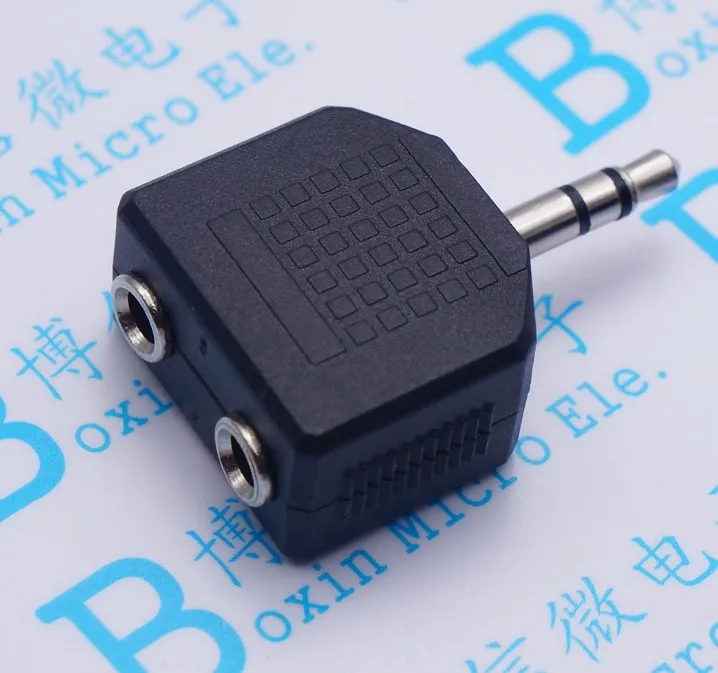 1pcs 3.5mm for audio plug Couple Plug Headphones One-two Transformer Headphones One-two Audio Wire Divider
1pcs 3.5mm for audio plug Couple Plug Headphones One-two Transformer Headphones One-two Audio Wire Divider
