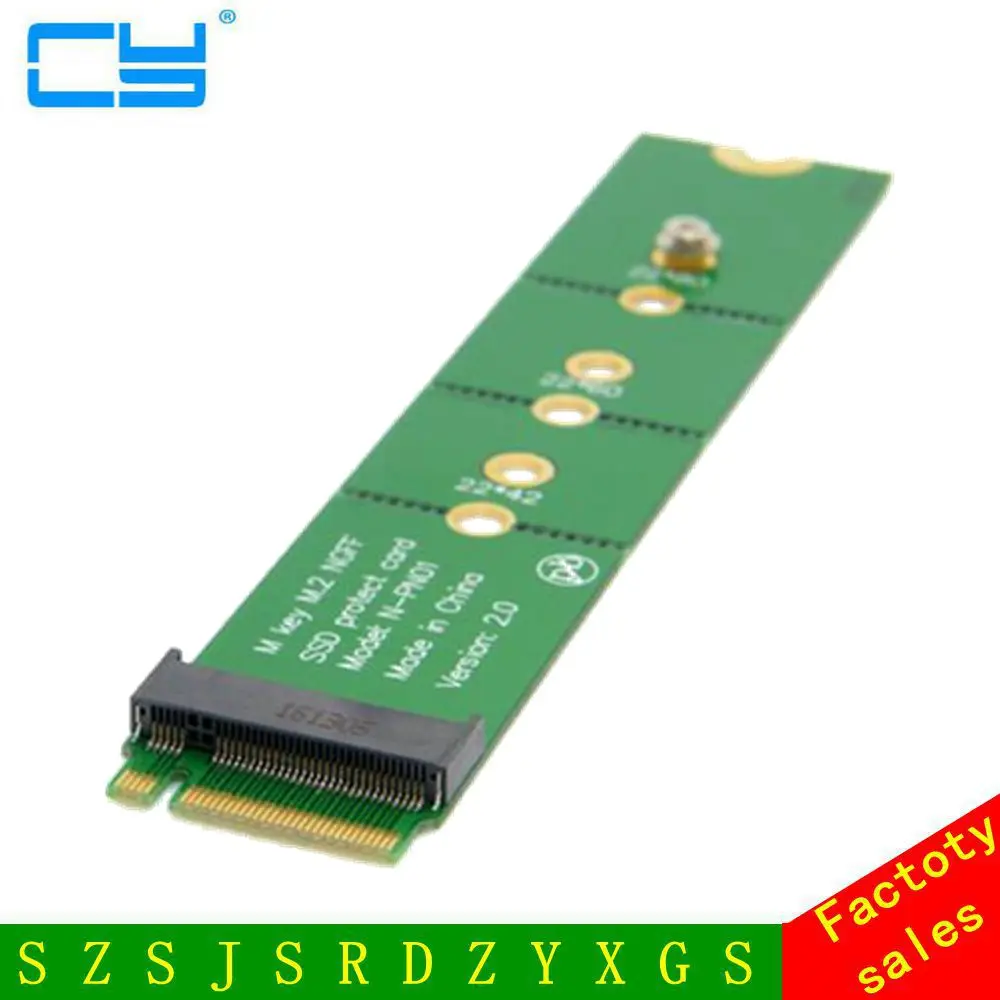 PCI-E 2 Lane M.2 M key NGFF SSD разъем «штырь-гнездо» адаптер-карта для XP941 PM951 SM961 SM951
PCI-E 2 Lane M.2 M key NGFF SSD разъем «штырь-гнездо» адаптер-карта для XP941 PM951 SM961 SM951