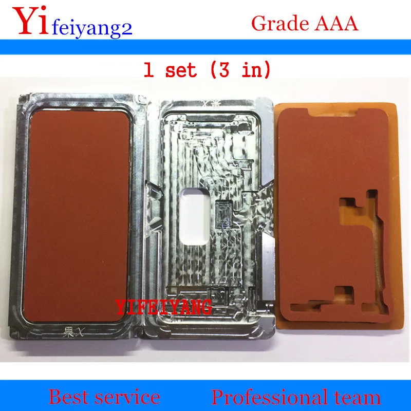 1SET Vacuum Metal Mold Mould LCD Screen Laminating WITH Positioning Alignment mat for iphone X TEN 10
1SET Vacuum Metal Mold Mould LCD Screen Laminating WITH Positioning Alignment mat for iphone X TEN 10