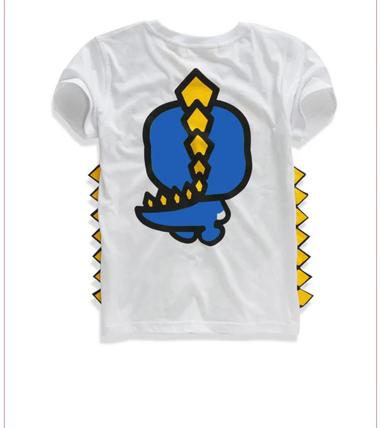 2-8Years kids t-shirts baby cute clothes kids top girls t-shirt boys clothes 3D Dinosaur printing summer clothing short sleeves
2-8Years kids t-shirts baby cute clothes kids top girls t-shirt boys clothes 3D Dinosaur printing summer clothing short sleeves