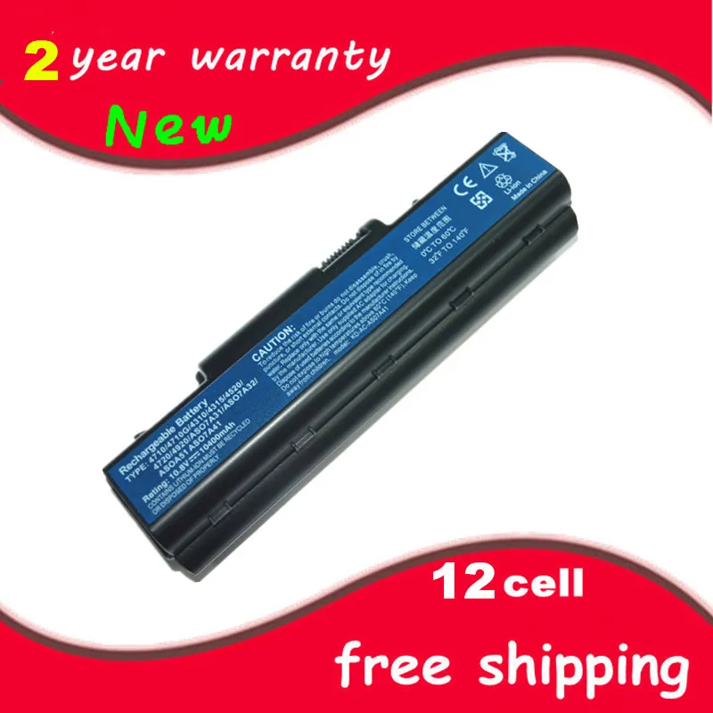 New 8800mAh Laptop battery For Acer Aspire BTP-AS4520G 5740 5740D 5740DG 7715Z AS5740 Notebook batteries
New 8800mAh Laptop battery For Acer Aspire BTP-AS4520G 5740 5740D 5740DG 7715Z AS5740 Notebook batteries