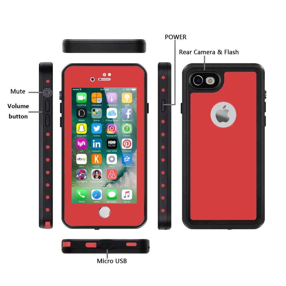 Original factory For iPhone 7 8 Waterproof case Shock Dirt Snow Proof Protection With Touch ID Case Cover for iPhone 7 8 5.5
Original factory For iPhone 7 8 Waterproof case Shock Dirt Snow Proof Protection With Touch ID Case Cover for iPhone 7 8 5.5