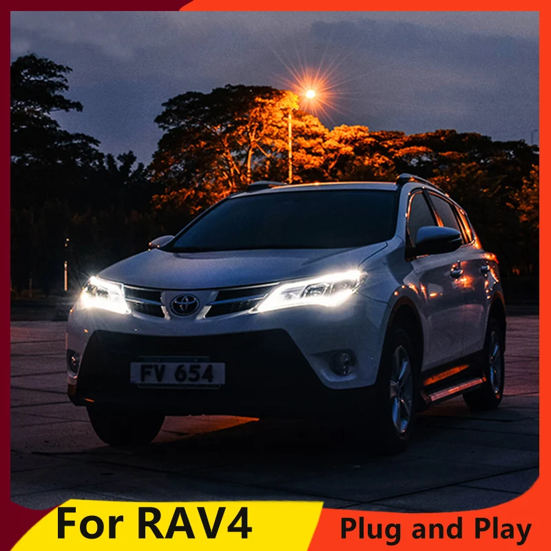 KOWELL Car Styling for Toyota RAV4 Headlights 2014-2016 COB Design LED Headlight DRL Bi Xenon Lens High Low Beam Parking Fog
KOWELL Car Styling for Toyota RAV4 Headlights 2014-2016 COB Design LED Headlight DRL Bi Xenon Lens High Low Beam Parking Fog