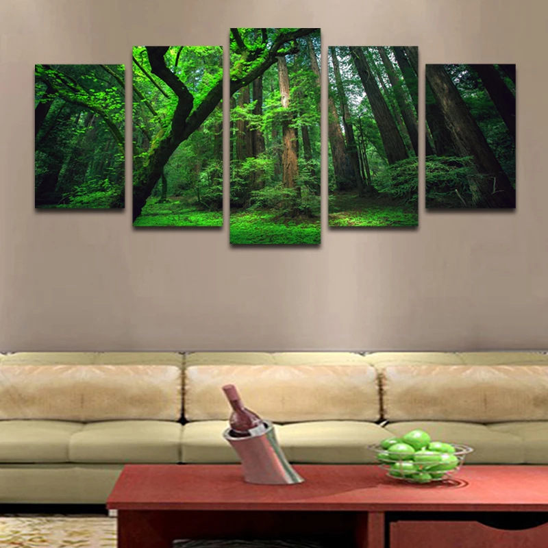 Paintings Cuadros Cuadros Decoracion 5 Pcs(no Frame) Trees Picture Print Painting On Canvas Wall Art Home Decor Living Room
Paintings Cuadros Cuadros Decoracion 5 Pcs(no Frame) Trees Picture Print Painting On Canvas Wall Art Home Decor Living Room