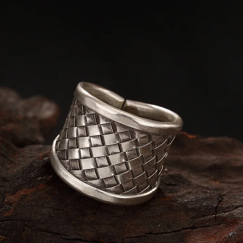 2018 Hot Sale S925 Pure Silver Thailand Hand-woven Exaggerated Personality Ms. Joker Opening Ring Wholesale Agents
2018 Hot Sale S925 Pure Silver Thailand Hand-woven Exaggerated Personality Ms. Joker Opening Ring Wholesale Agents