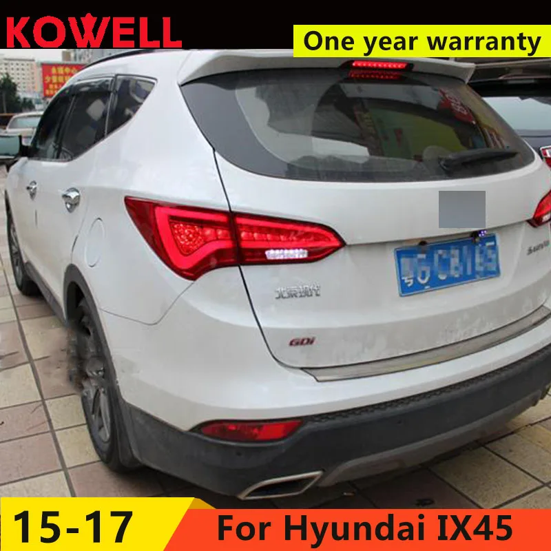 KOWELL Car Styling for Hyundai IX45 Taillights New SantaFe LED Tail Lamp IX45 LED Rear Lamp DRL+Brake+Park+Signal
KOWELL Car Styling for Hyundai IX45 Taillights New SantaFe LED Tail Lamp IX45 LED Rear Lamp DRL+Brake+Park+Signal