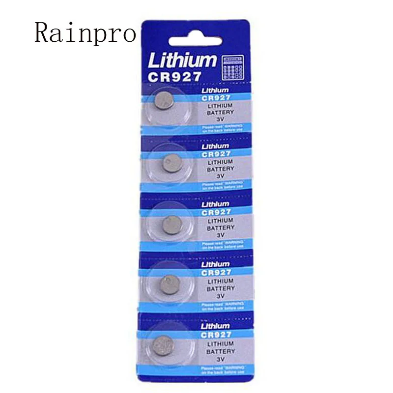 Rainpro 10 шт./лот CR927 927 Кнопка Батарея литиевая батарея для дистанционного