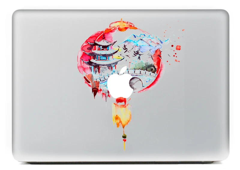 Виниловая наклейка сделай сам в стиле старого здания стикер для ноутбука macbook Pro