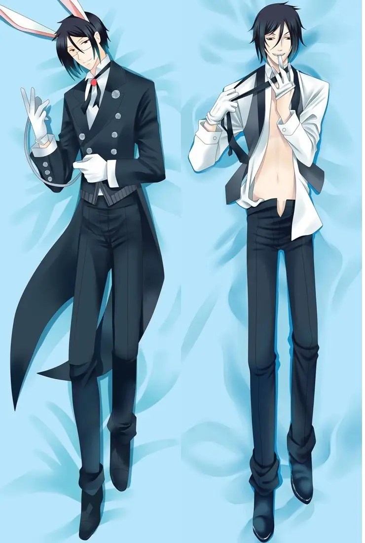 Japanese Anime Black butler sebastian michaelis Hugging Body Male Pillow Cover Case BL Dakimakura oreiller
Japanese Anime Black butler sebastian michaelis Hugging Body Male Pillow Cover Case BL Dakimakura oreiller
