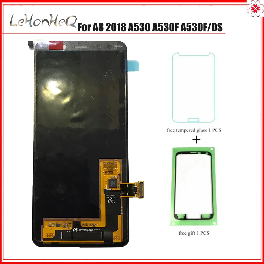 100% new original A530 LCD For Samsung Galaxy A8 2018 A530 A530F A530K A530L LCD Display Touch Screen Digitizer Assembly
100% new original A530 LCD For Samsung Galaxy A8 2018 A530 A530F A530K A530L LCD Display Touch Screen Digitizer Assembly