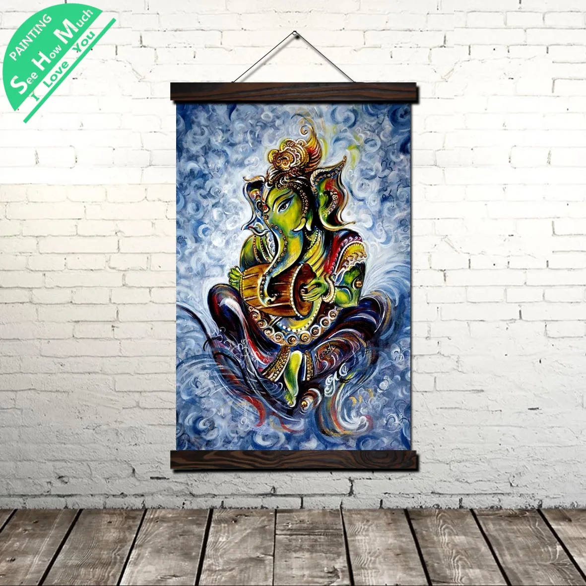 Tradition Lord Ganesh Modern Wall Art Print Pop Art Print Picture And Poster Hanging Scroll Canvas Painting Frame Home Decor
Tradition Lord Ganesh Modern Wall Art Print Pop Art Print Picture And Poster Hanging Scroll Canvas Painting Frame Home Decor