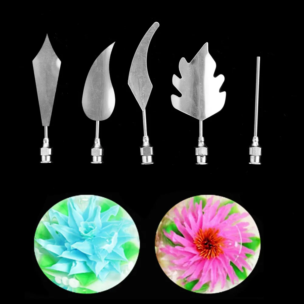 5PCS Cake Gelatin Pudding Nozzles Flower 3D Jello Jelly Art Needles Cake Tools For Christmas Bakeware
5PCS Cake Gelatin Pudding Nozzles Flower 3D Jello Jelly Art Needles Cake Tools For Christmas Bakeware