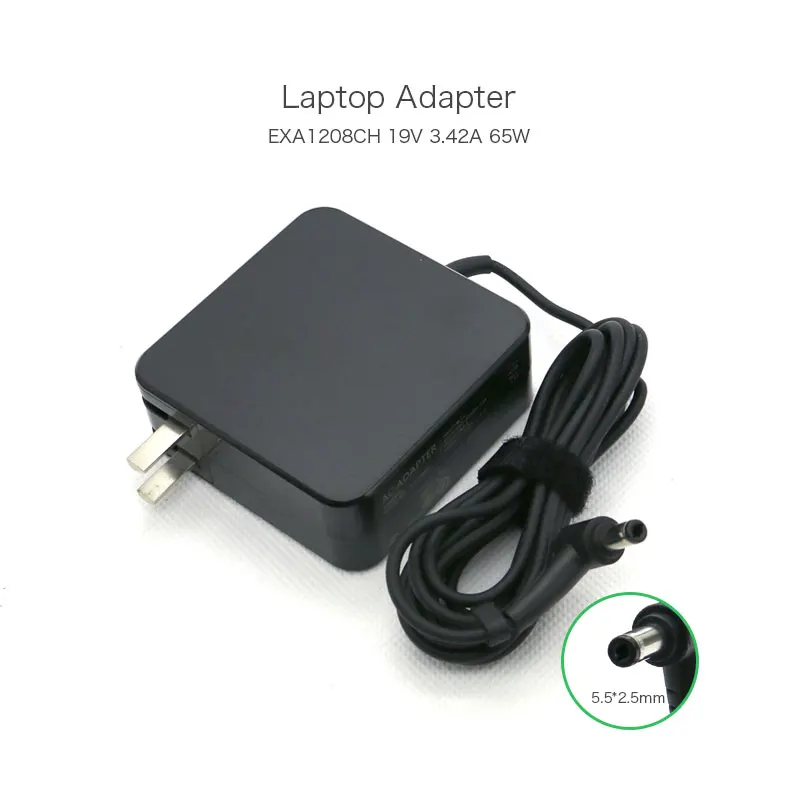 19V 3.42A 65W 5.5*2.5mm CN Plug AD887320 EXA1208CH EXA1208UH PA-1650-78 Power Supply for ASUS 6JM 9100 N10 X5 F3JR G2 Tablet
19V 3.42A 65W 5.5*2.5mm CN Plug AD887320 EXA1208CH EXA1208UH PA-1650-78 Power Supply for ASUS 6JM 9100 N10 X5 F3JR G2 Tablet
