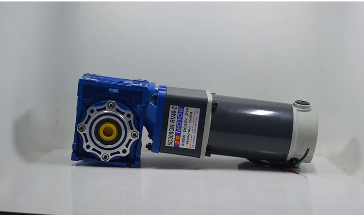 5D300GN-RV40-2 DC 24V 300W worm gear secondary gear motor self-locking / adjustable speed mechanical equipment accessories
5D300GN-RV40-2 DC 24V 300W worm gear secondary gear motor self-locking / adjustable speed mechanical equipment accessories