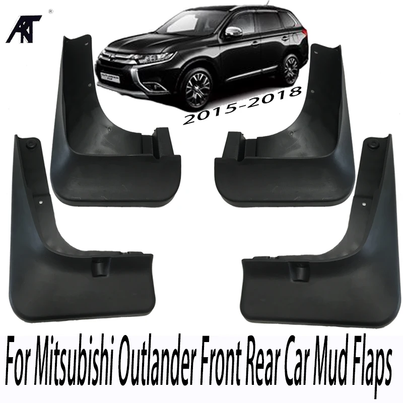 Щитки от грязи для Mitsubishi Outlander 2015 2016 2017 2018 передние и задние Автомобильные