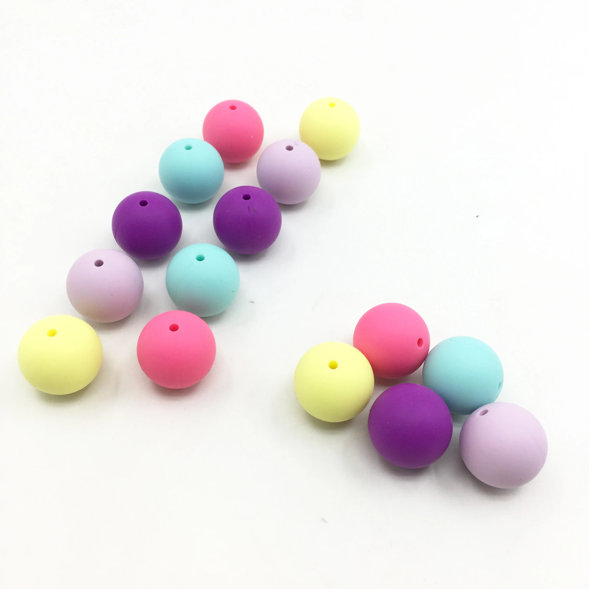 100pcs 15mm Silicone loose Beads Food Grade Silicone Baby Teething Products Chews 12mm round beads/10mm baby beads/20mm ball
100pcs 15mm Silicone loose Beads Food Grade Silicone Baby Teething Products Chews 12mm round beads/10mm baby beads/20mm ball