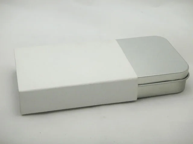 Silver Metal Tin Packing Box Gift Box For Cigarette Lighter Collectable Case Holder Storage Case W9547
Silver Metal Tin Packing Box Gift Box For Cigarette Lighter Collectable Case Holder Storage Case W9547
