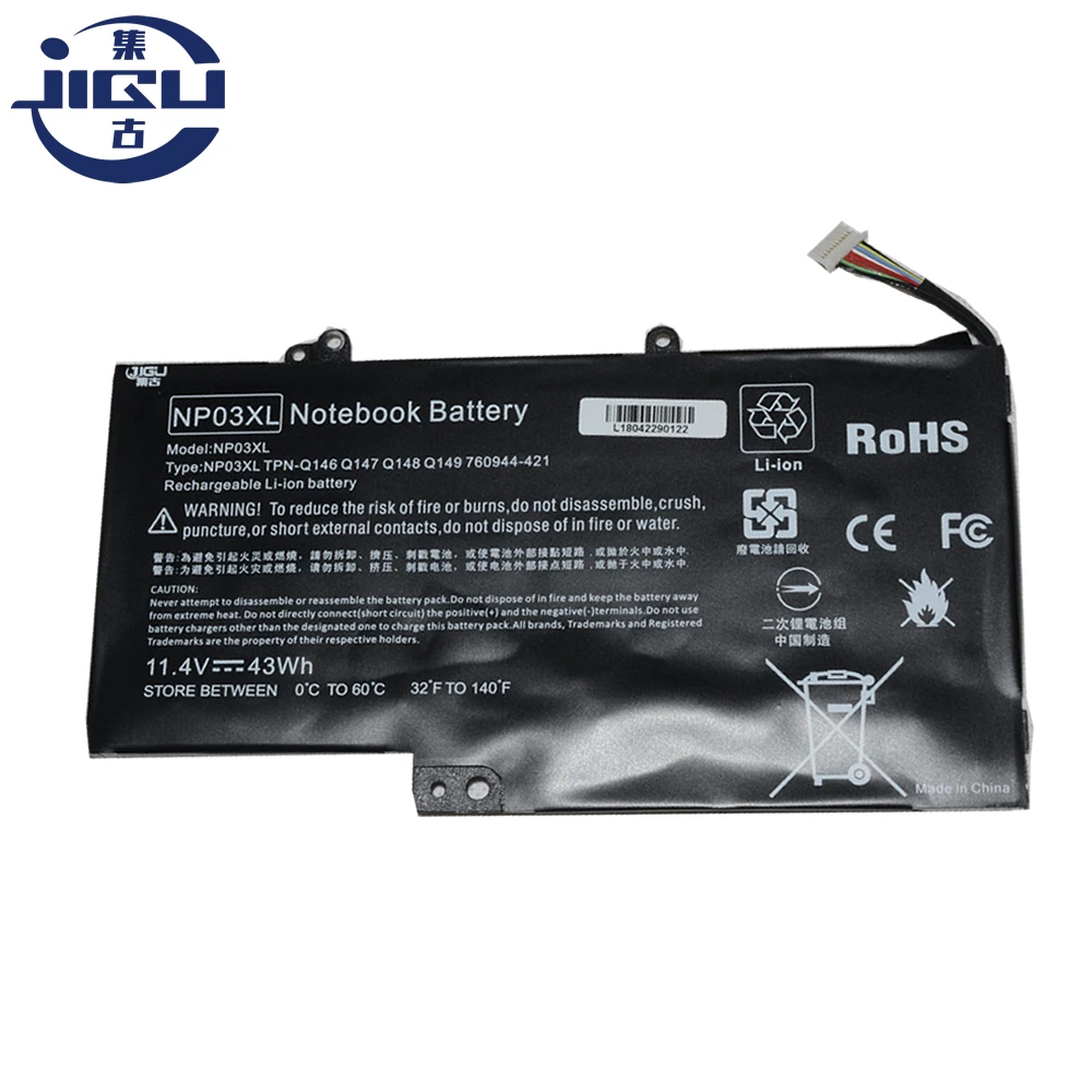 Аккумулятор для ноутбука JIGU TPN-Q146 TPN-Q147 TPN-Q148 для HP для Pavilion X360 13-a000 A100 A100ng A113cl A150ng A200
Аккумулятор для ноутбука JIGU TPN-Q146 TPN-Q147 TPN-Q148 для HP для Pavilion X360 13-a000 A100 A100ng A113cl A150ng A200