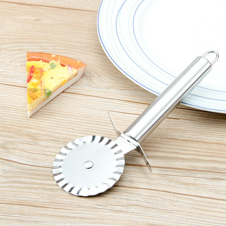 Нож для резки пиццы и пирога сервер нож колеса из нержавеющей стали набор