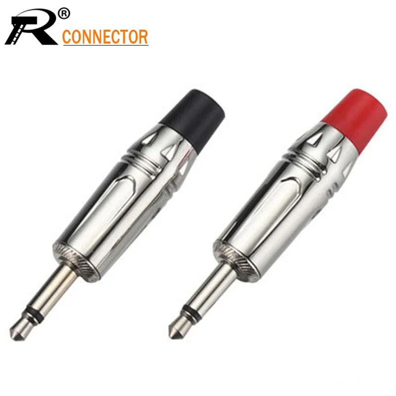 100pcs 3.5mm Jack mono Wire Connector Nickel-plated 3.5 audio video plug Jack 3.5 Earphone DIY plug with Black&Red Tail OEM
100pcs 3.5mm Jack mono Wire Connector Nickel-plated 3.5 audio video plug Jack 3.5 Earphone DIY plug with Black&Red Tail OEM
