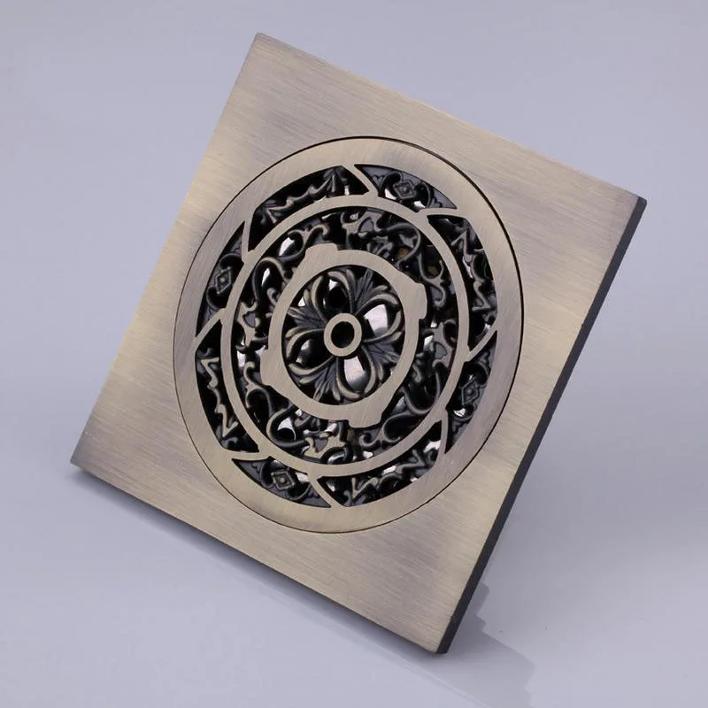 Free Shipping!! Copper Antique Deodorant Floor Drain Strainers Shower Room/Balcony Engineering Floor Drains Filter Covers Bronze
Free Shipping!! Copper Antique Deodorant Floor Drain Strainers Shower Room/Balcony Engineering Floor Drains Filter Covers Bronze