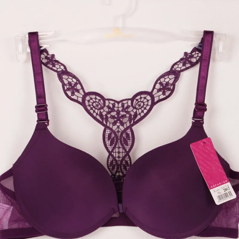 Embroidery Bra Women Lace Lingerie One Piece Seamless Underwire Bra Push Up Solid Y-line Straps Racerback Bras for Women
Embroidery Bra Women Lace Lingerie One Piece Seamless Underwire Bra Push Up Solid Y-line Straps Racerback Bras for Women
