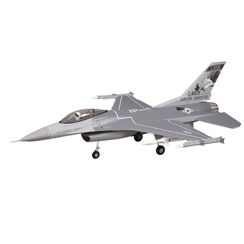 

FMS RC Airplane 70mm F16 F-16C Fighting Falcon V2 Ducted Fan EDF Jet Scale Model Plane Aircraft Avion PNP 6S with Retracts EPO