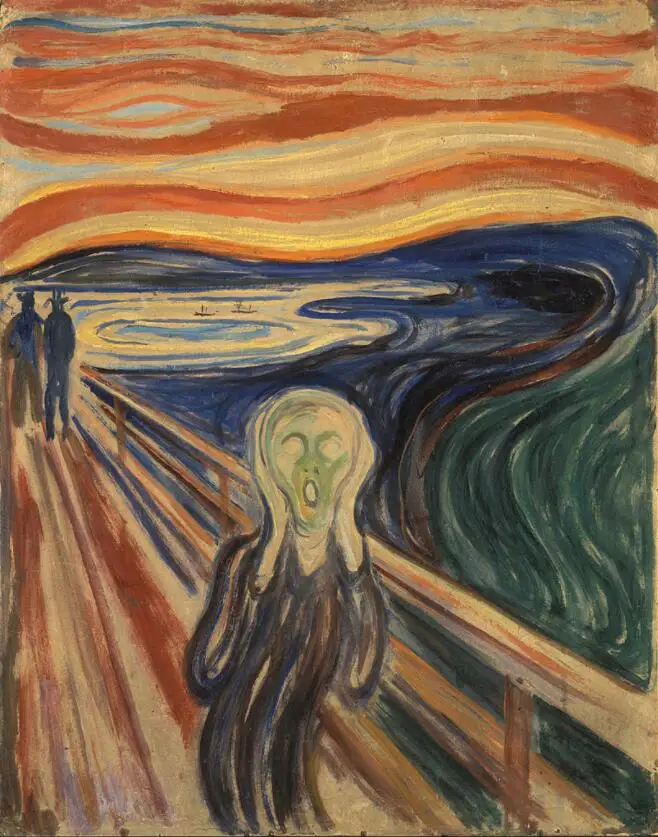 Высокое качество картина маслом холст репродукции крик (1910) от Edvard Munch живопись ручная роспись
Высокое качество картина маслом холст репродукции крик (1910) от Edvard Munch живопись ручная роспись