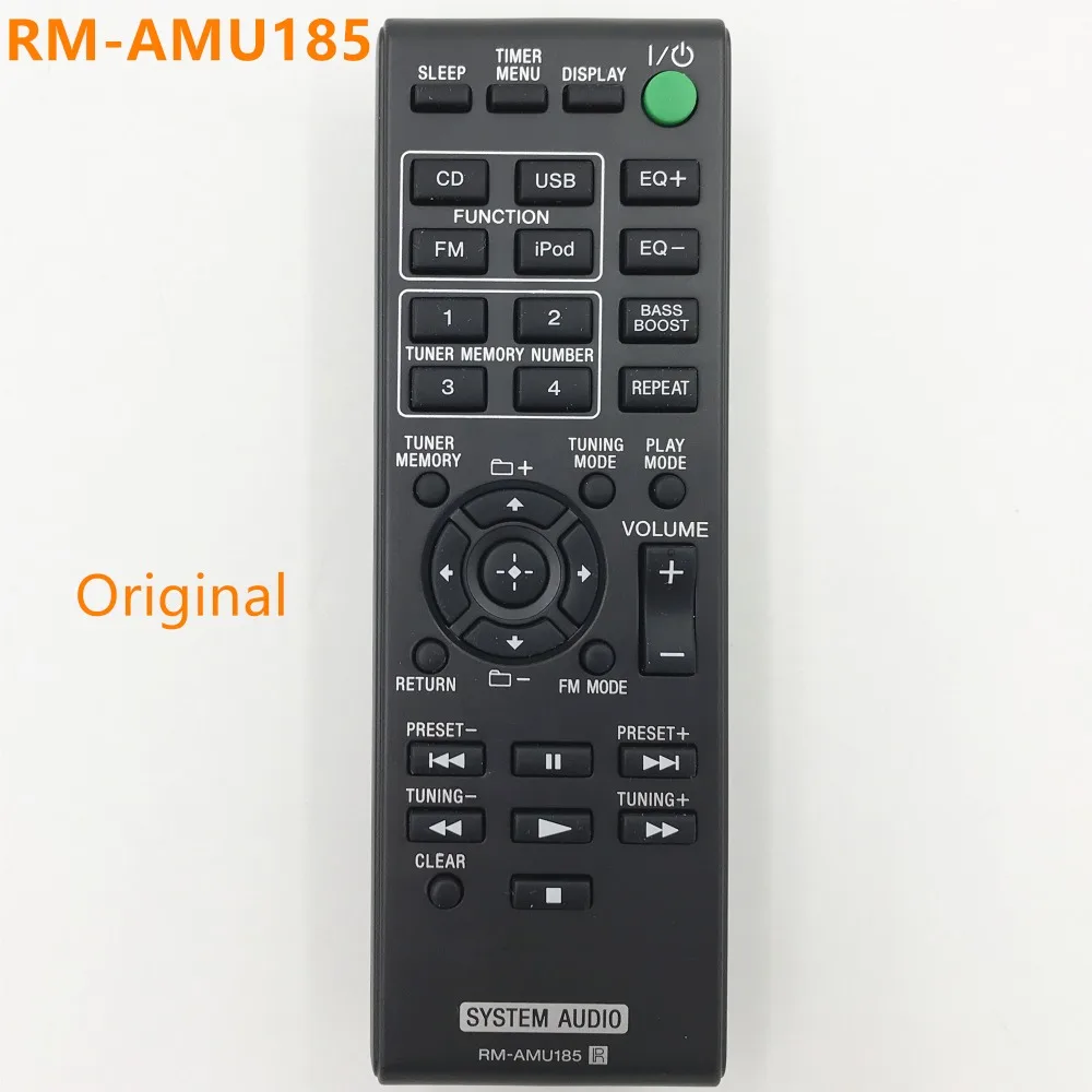 NEW ORIGINAL REMOTE CONTROL RM-AMU185 A1970520A FOR SONY Audio HCD-EC619iP MHC-EC619IP SS-ECL5
NEW ORIGINAL REMOTE CONTROL RM-AMU185 A1970520A FOR SONY Audio HCD-EC619iP MHC-EC619IP SS-ECL5
