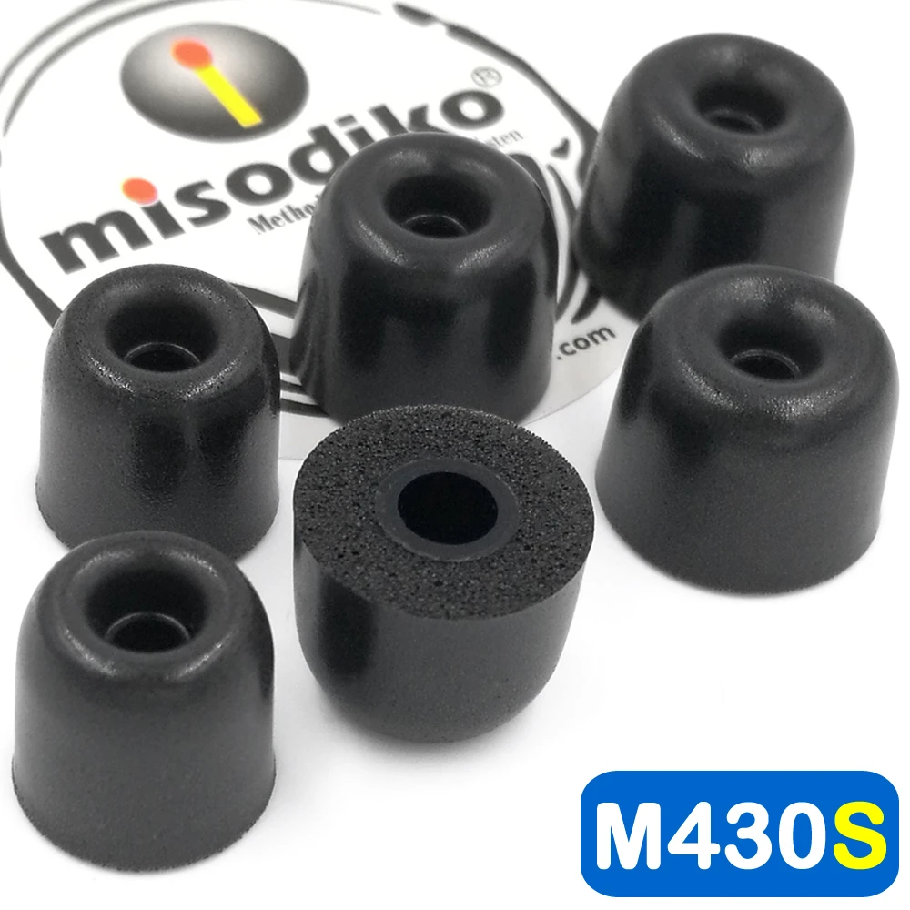 misodiko M430S Memory Foam Earbuds Tips Eartips for Denon AH-W150/ SONY MDR XBA MDR-EX MDR-NC Series/ Beats X, Tour/B&O Beoplay
misodiko M430S Memory Foam Earbuds Tips Eartips for Denon AH-W150/ SONY MDR XBA MDR-EX MDR-NC Series/ Beats X, Tour/B&O Beoplay