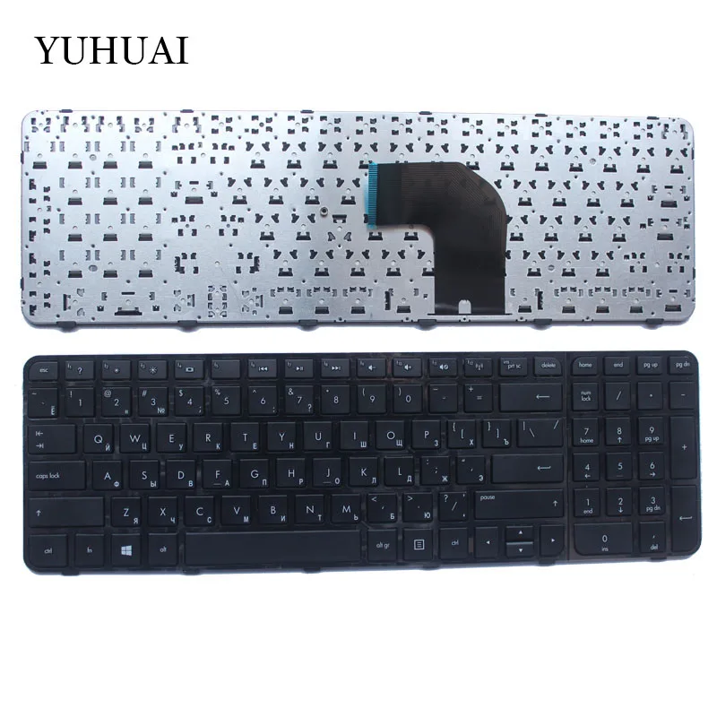 

Russian Keyboard for HP Pavilion 681800-251 673613-251 699497-251 700271-251 AER36701310 SG-55120-XAA RU Black/White keyboard
