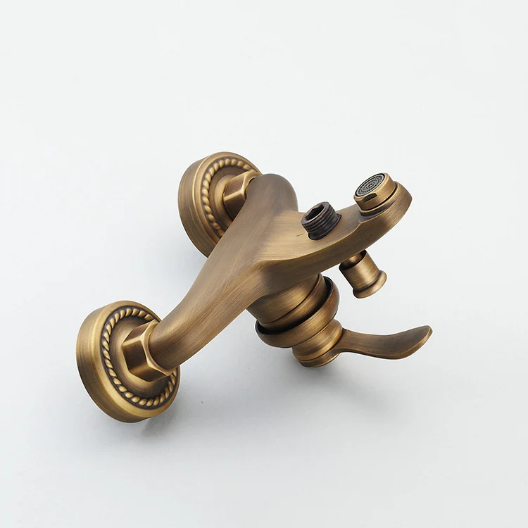 Houmaid Bathroom Antique Full Copper European Hot and Cold Water Shower System Wall Mounted Brass Bathtub Faucet Holder Shower
Houmaid Bathroom Antique Full Copper European Hot and Cold Water Shower System Wall Mounted Brass Bathtub Faucet Holder Shower