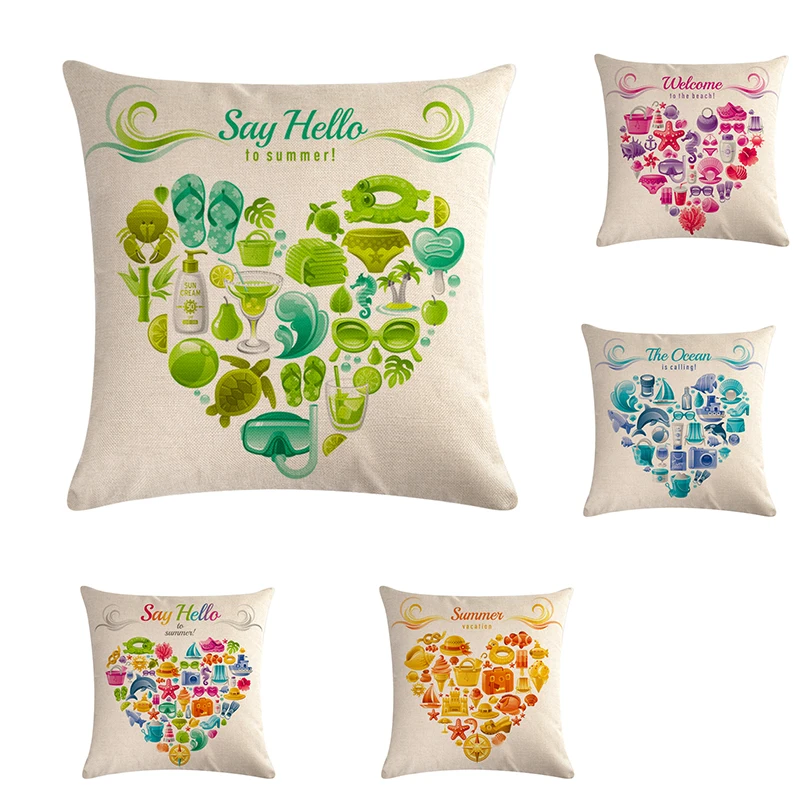 45 см * 45Hello Summer, наволочка для подушки с рисунком в форме сердца, льняная наволочка для дивана, домашний декор, наволочка ручной работы ZY849
45 см * 45Hello Summer, наволочка для подушки с рисунком в форме сердца, льняная наволочка для дивана, домашний декор, наволочка ручной работы ZY849
